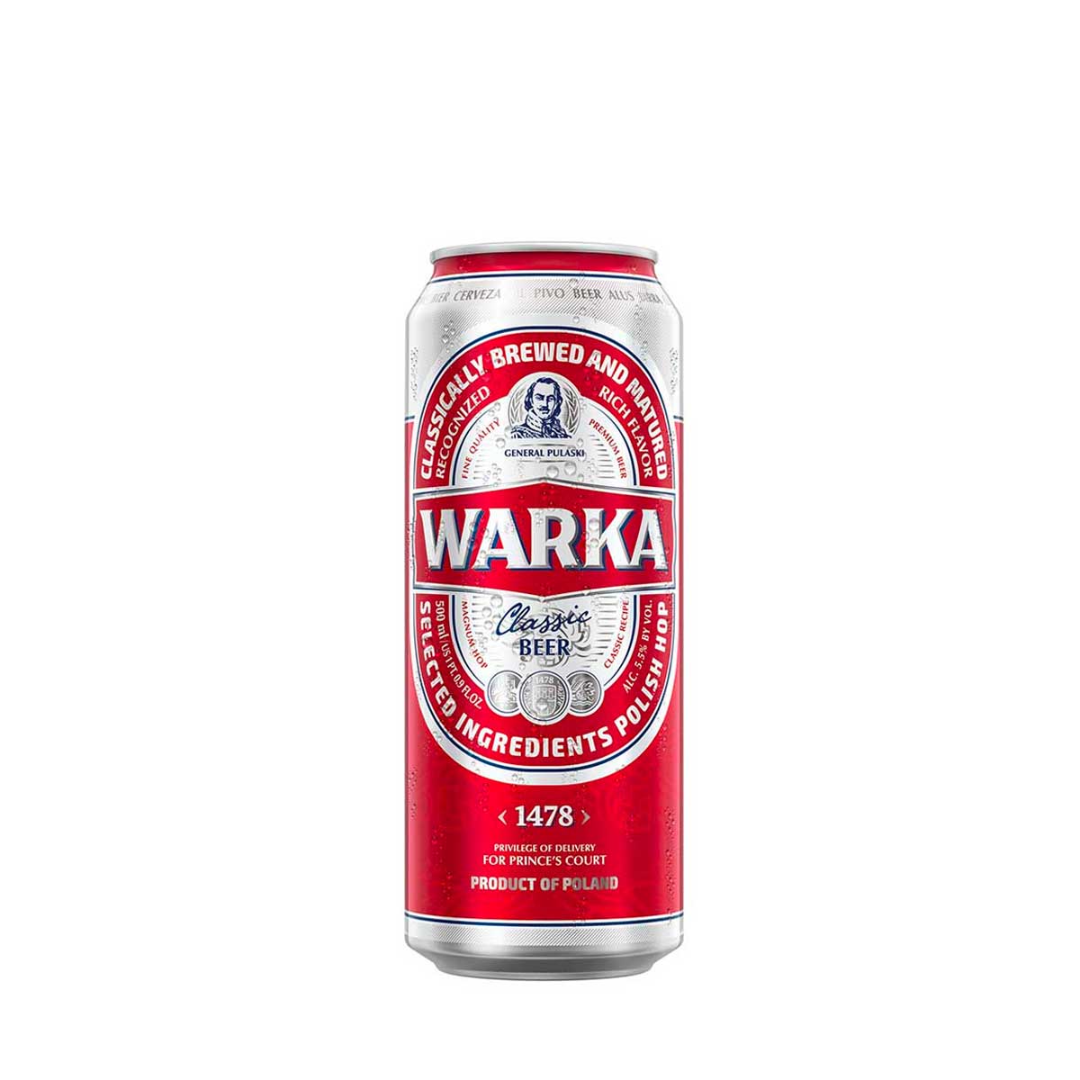 Warka Classic – puszka